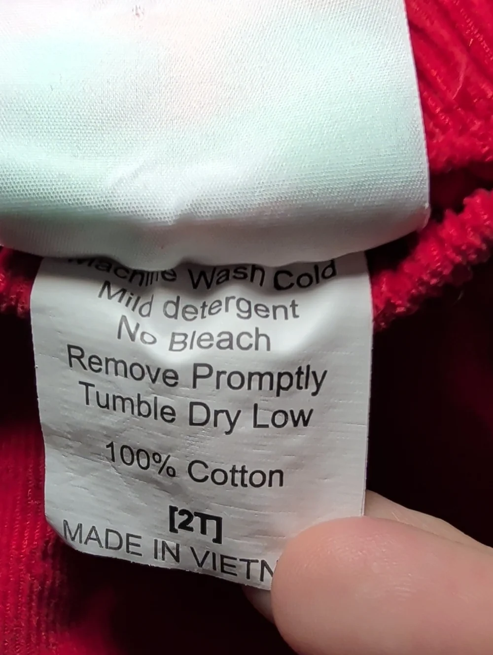 Shrimp & Grits Kids 100% Cotton Set White Button Down Red Corduroy Shorts 2T